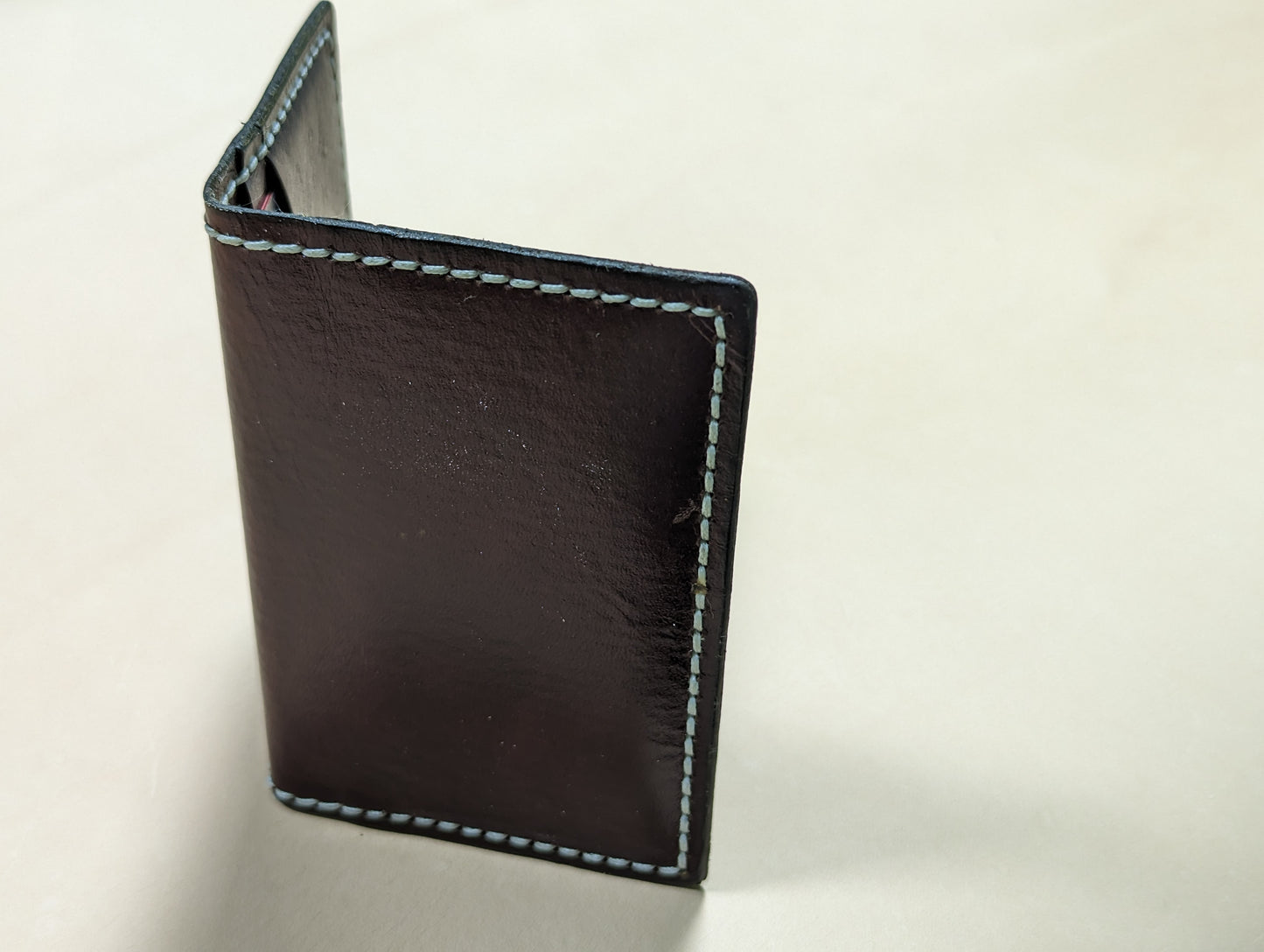 Ultra-thin Hand Stitched Leather Wallets